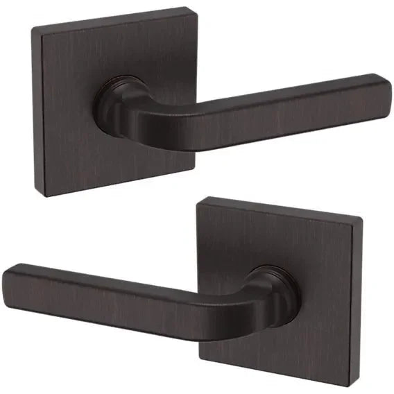 Baldwin Estate 5190 Full Dummy Lever with R017 Rosette in Venetian Bronze finish