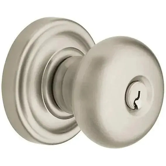 Baldwin EstateBaldwin 5205 Keyed Classic Knob with Classic Rosette in 
