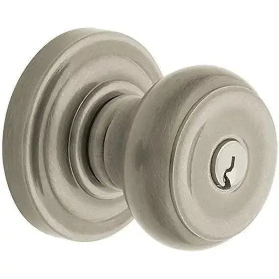 Baldwin EstateBaldwin 5210 Keyed Colonial Knob with Classic Rosette in 