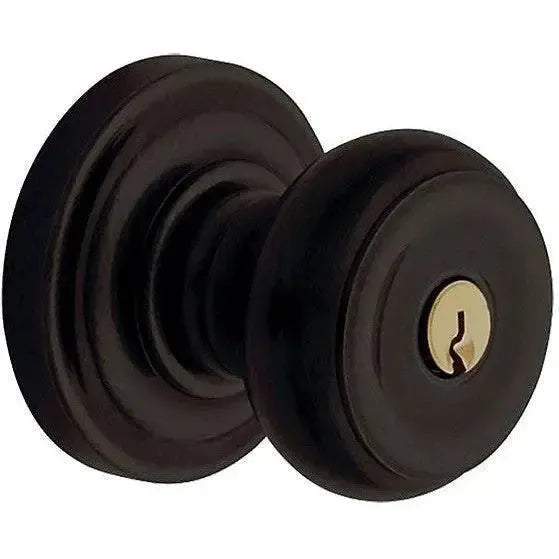 Baldwin EstateBaldwin 5210 Keyed Colonial Knob with Classic Rosette in 