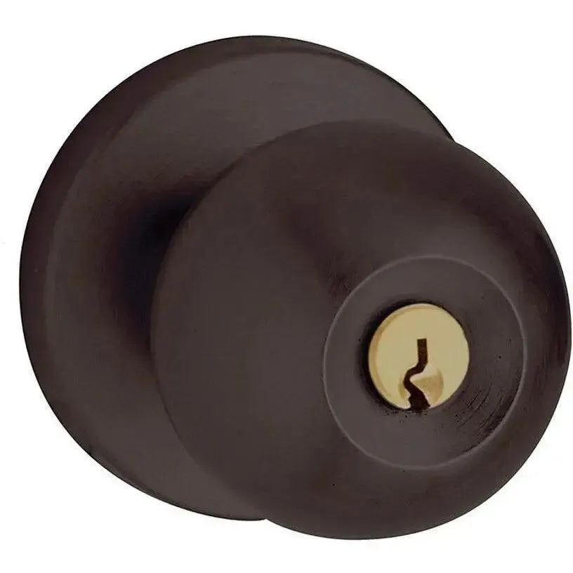 Baldwin EstateBaldwin 5215 Modern Keyed Knob with Contemporary Rosette in 