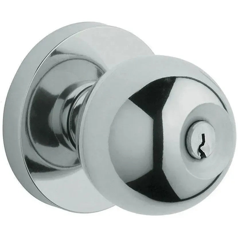 Baldwin EstateBaldwin 5215 Modern Keyed Knob with Contemporary Rosette in 