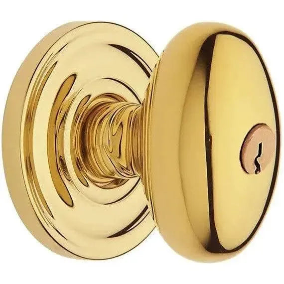 Baldwin EstateBaldwin 5225 Keyed Egg Knob with Classic Rosette in 