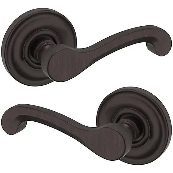 Baldwin 5445V Lever with 5048 Rosette Venetian Bronze