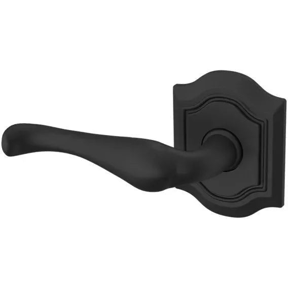 Baldwin 5447V Bethpage Lever with R027 Rosette Satin Black
