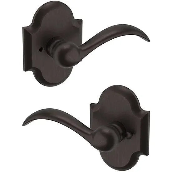 Baldwin Estate 5452V Privacy Lever with R030 Rosette in Venetian Bronze finish
