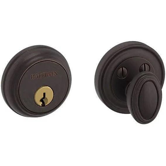 Baldwin Estate 8031 Traditional Deadbolt in Venetian Bronze finish