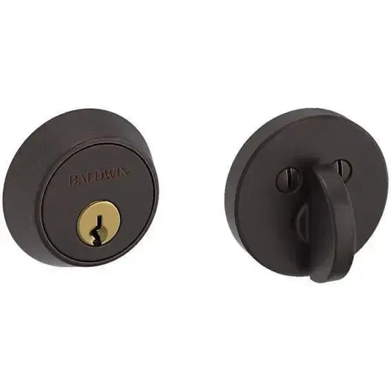Baldwin 8041 Contemporary Deadbolt- 1 5/8" Door Prep in Venetian Bronze finish
