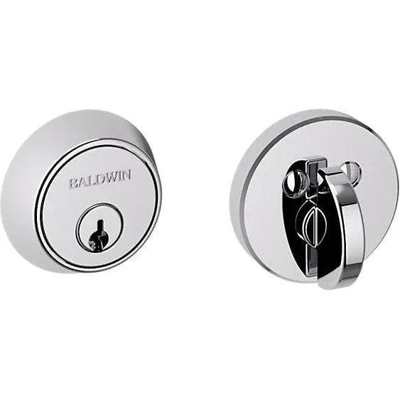 Baldwin Estate 8041 Contemporary Deadbolt in Polished Chrome finish