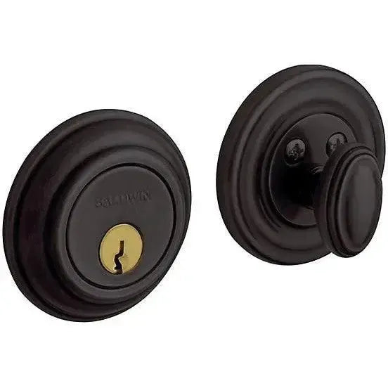 Baldwin 8231 Baltimore Traditional Deadbolt in Oil Rubbed Bronze finish