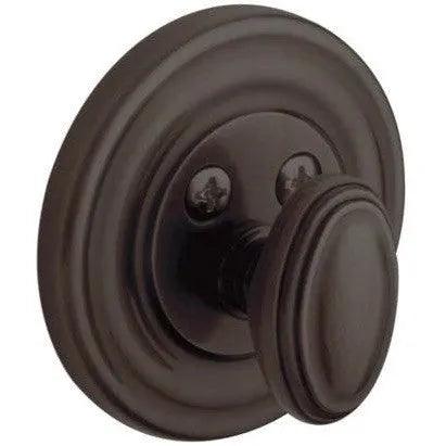 Baldwin Estate 8231 Traditional Deadbolt - Single Sided Patio Function in Venetian Bronze finish