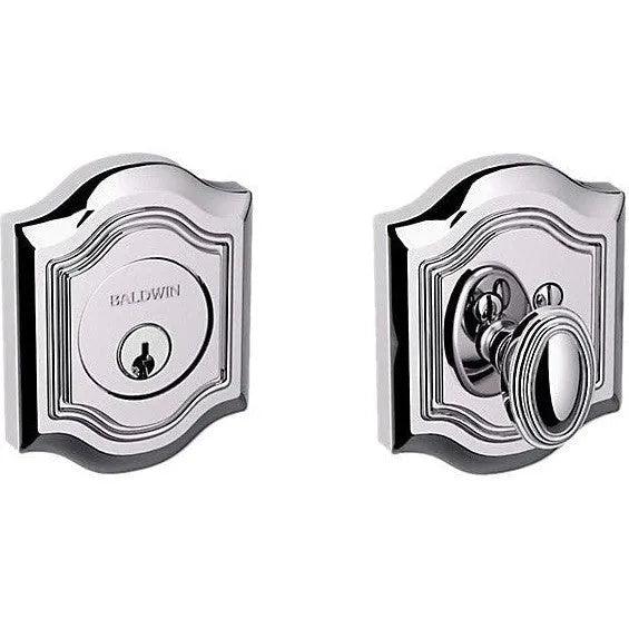 Baldwin Estate 8237 Bethpage Deadbolt in Polished Chrome finish