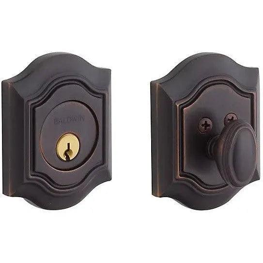 Baldwin Estate 8237 Bethpage Deadbolt in Venetian Bronze finish