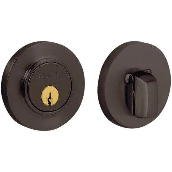 Baldwin Estate 8244 Contemporary Deadbolt in Venetian Bronze finish