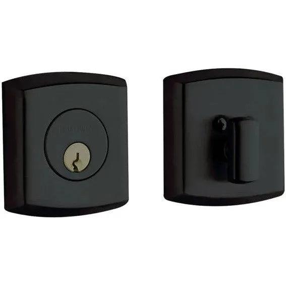 Baldwin Estate 8285 Soho Deadbolt in Satin Black finish