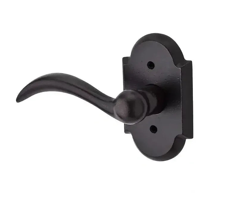 Baldwin ReserveBaldwin Arch Lever with Rustic Arch Rosette in 