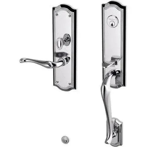 Baldwin EstateBaldwin Bethpage Mortise Handleset Trim with Interior Lever in 