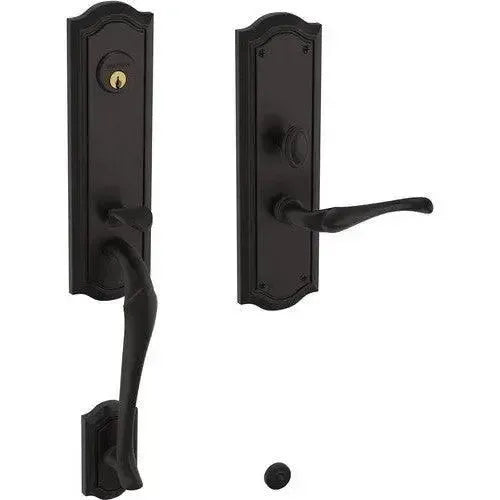 Baldwin EstateBaldwin Bethpage Mortise Handleset Trim with Interior Lever in 