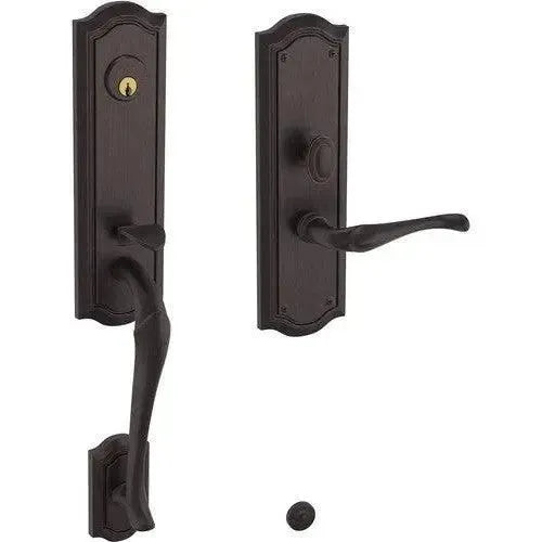 Baldwin EstateBaldwin Bethpage Mortise Handleset Trim with Interior Lever in 