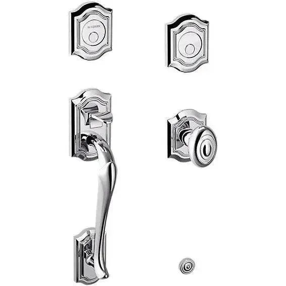 Baldwin EstateBaldwin Bethpage Sectional Single Cylinder Handleset with Interior 5077 Knob in 