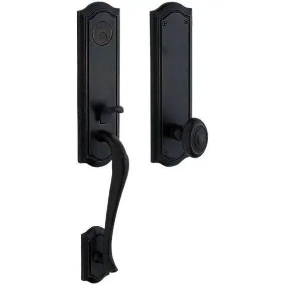 Baldwin EstateBaldwin Bethpage Single Cylinder Handleset with Interior 5077 Knob in 