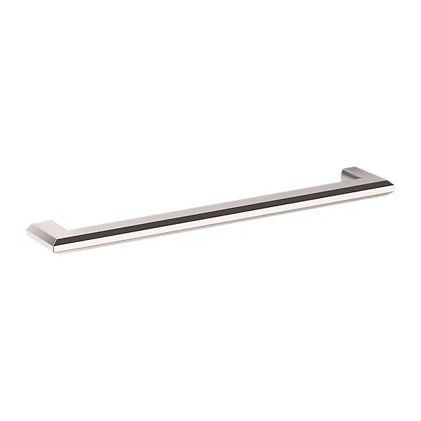 Baldwin Bevel Cabinet Pull in Lifetime Polished Nickel finish