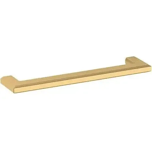 Baldwin Bevel Cabinet Pull in Lifetime Satin Brass finish