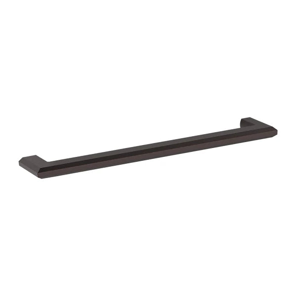 Baldwin Bevel Cabinet Pull in Satin Black finish