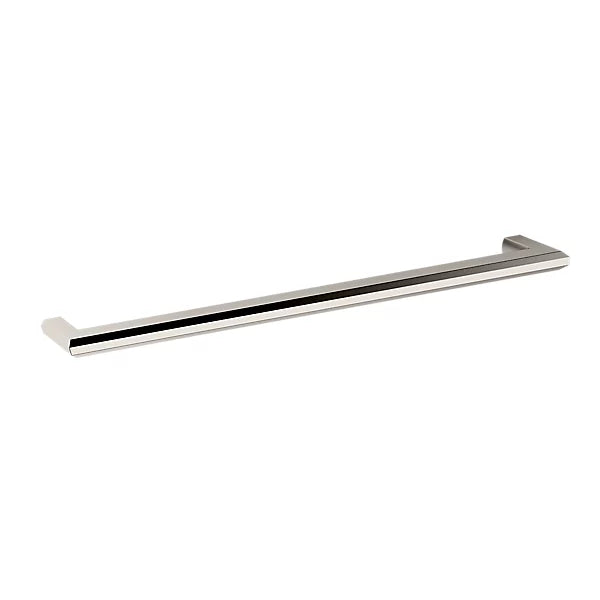 Baldwin Bevel Cabinet Pull in Satin Nickel finish