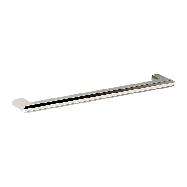 Baldwin Bevel Cabinet Pull in Satin Nickel finish