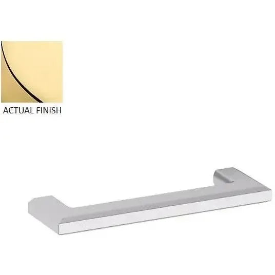 Baldwin Bevel Cabinet Pull in Unlacquered Brass finish