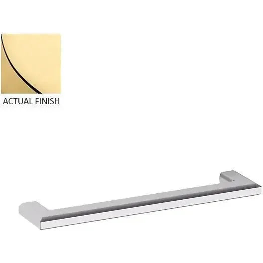 Baldwin Bevel Cabinet Pull in Unlacquered Brass finish