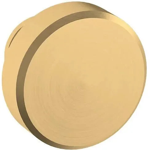 Baldwin Estate Bevel Knob 1.5" in Lifetime Satin Brass finish