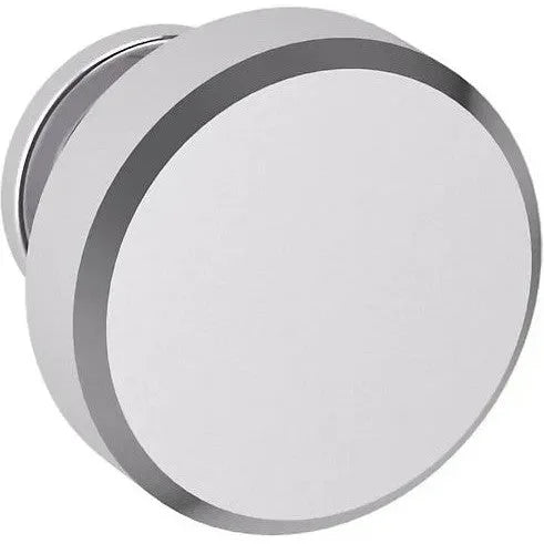 Baldwin Estate Bevel Knob 1.25" in Polished Chrome finish