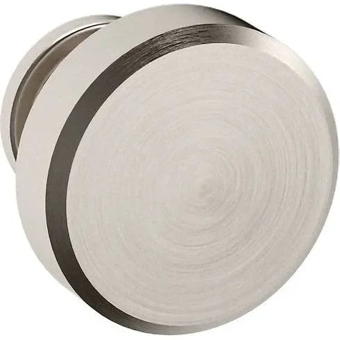 Baldwin Estate Bevel Knob 1.25" in Satin Nickel finish