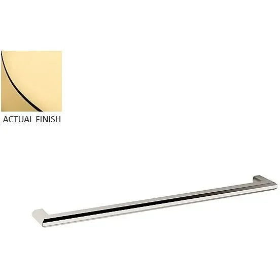 Baldwin Estate Bevel Appliance Pull, 18" C-to-C in Unlacquered Brass finish