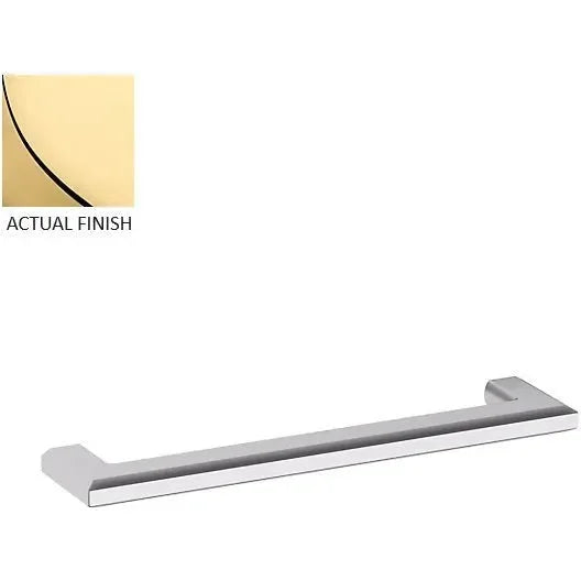 Baldwin Estate Bevel Pull 6" in Unlacquered Brass finish