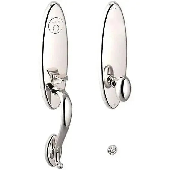 Baldwin EstateBaldwin Blakely Single Cylinder Handleset with Interior 5025 Egg Knob in 