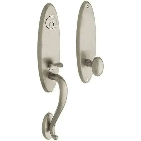 Baldwin EstateBaldwin Blakely Single Cylinder Handleset with Interior 5025 Egg Knob in 