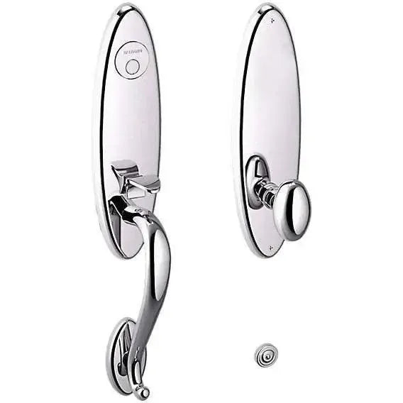 Baldwin EstateBaldwin Blakely Single Cylinder Handleset with Interior 5025 Egg Knob in 