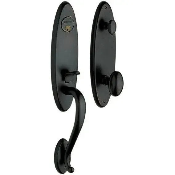 Baldwin EstateBaldwin Blakely Single Cylinder Handleset with Interior 5025 Egg Knob in 