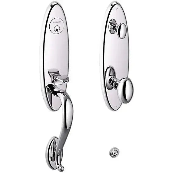 Baldwin EstateBaldwin Blakely Single Cylinder Handleset with Interior 5025 Egg Knob in 