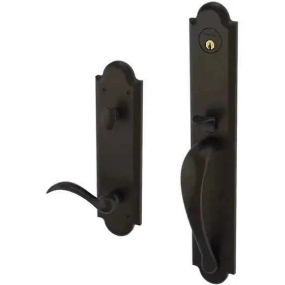 Baldwin EstateBaldwin Boulder Full Handleset with Interior 5452V Beavertail Lever in 