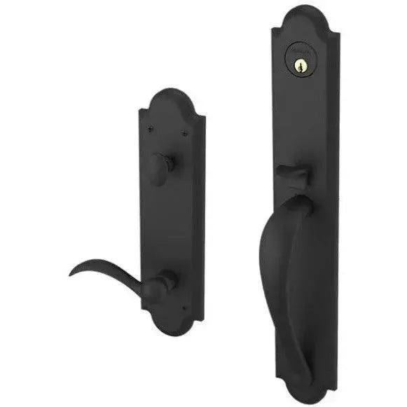 Baldwin EstateBaldwin Boulder Full Handleset with Interior 5452V Beavertail Lever in 