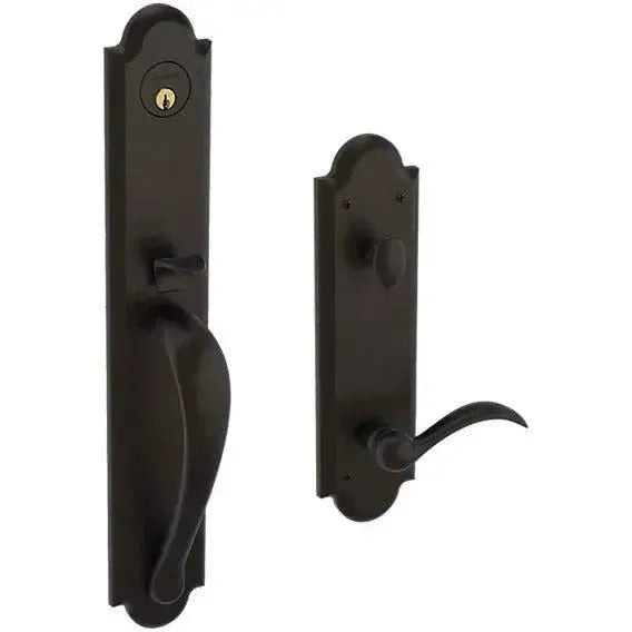 Baldwin EstateBaldwin Boulder Full Handleset with Interior 5452V Beavertail Lever in 