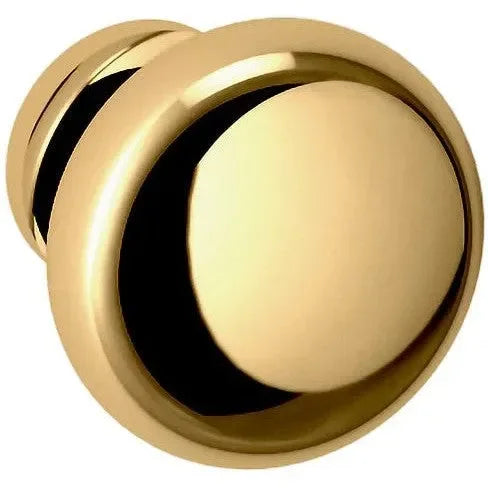 Baldwin Estate Classic Knob 1" in Lifetime Polished Brass finish
