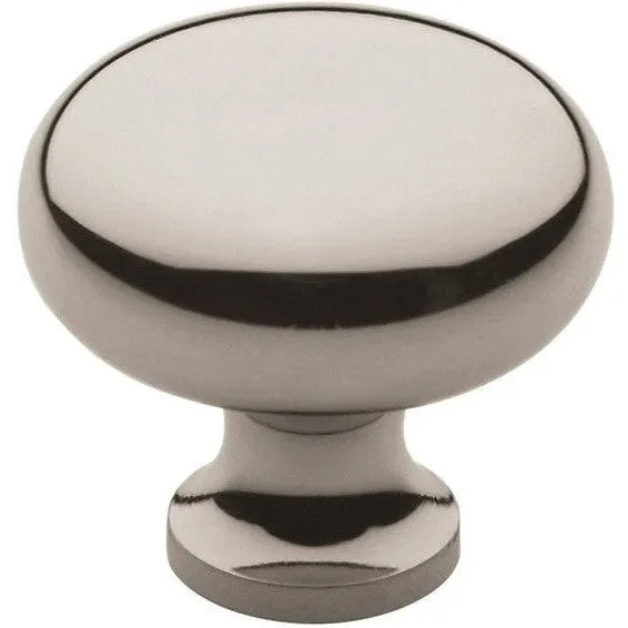 Baldwin Estate Classic Knob 1.25" in Lifetime Polished Nickel finish