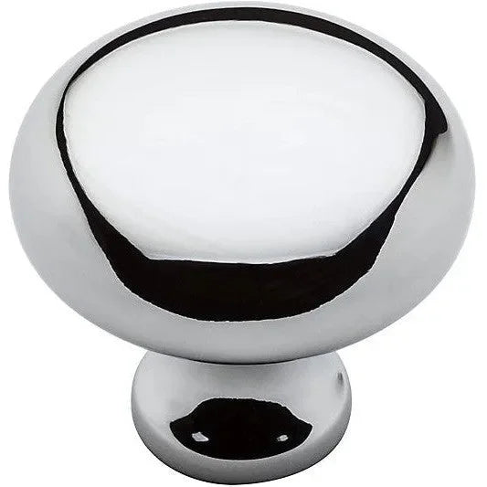 Baldwin Estate Classic Knob 1.25" in Polished Chrome finish