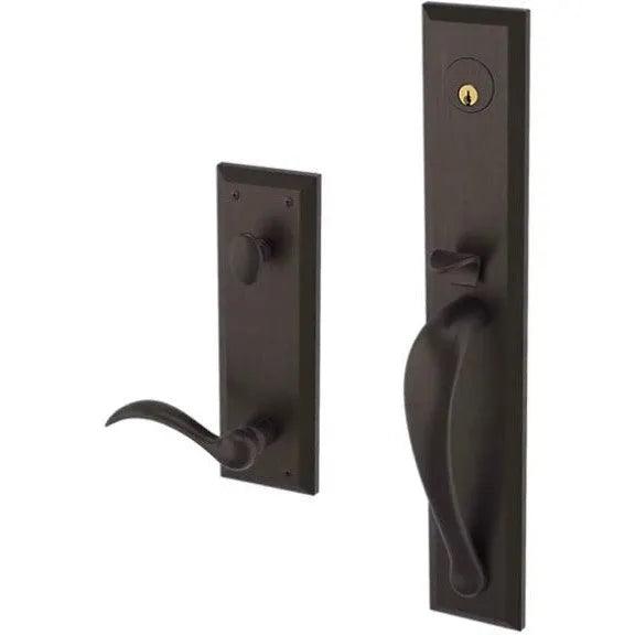 Baldwin Cody Full Handleset with Interior 5452V Beavertail Lever Venetian Bronze