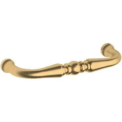 Baldwin Estate Colonial Pull 4" in Lifetime Satin Brass finish